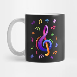 Music Notes Mug